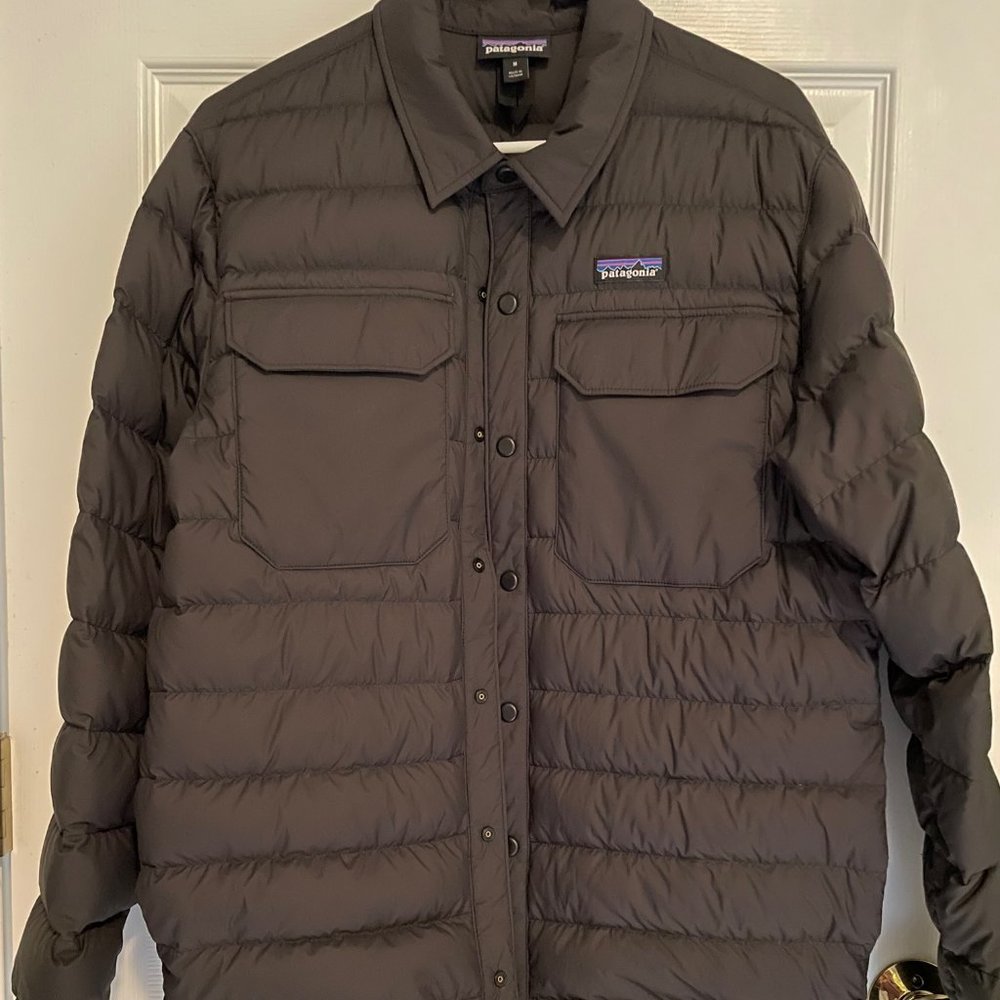 Men's Silent Down Shirt Jacket - Barely Used